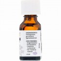 Aura Cacia, 100%ピュアエッセンシャルオイル, ゼラニウム, 0.5液量オンス (15 ml)