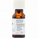 Aura Cacia, 100% ピュア エッセンシャルオイル、 グレープフルーツ、 0.5 fl oz (15 ml)