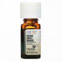 Aura Cacia, ピュアエッセンシャルオイル、オーガニックスイートオレンジ、7.4ml（0.25液量オンス）
