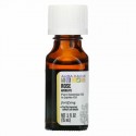 Aura Cacia, ピュア エッセンシャルオイル、ローズアブソリュート、15ml（0.5液量オンス）