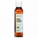 Aura Cacia, スキンケアオイル、スイートアーモンド、118ml（4液量オンス）