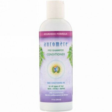 Auromere, プレ-シャンプー コンディショナー, ヘア コンディショニング オイル, 7 fl oz (206 ml)