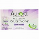 Aurora Nutrascience, メガ-リポソーム グルタミン、750 mg、1回分の液体個包装32個、各0.5 fl oz (15 ml)