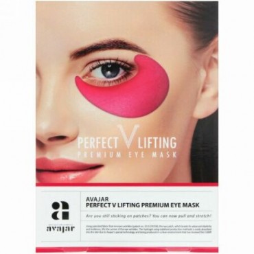 Avajar, Perfect V Lifting Premium Eye Mask, 2 Sheets (Discontinued Item)