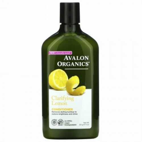 Avalon Organics, コンディショナー, クラリファイング レモン, 11 fl oz (325 ml)