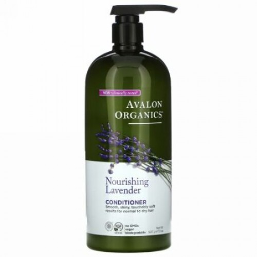 Avalon Organics, コンディショナー、ノーリッシング・ラベンダー、32オンス(907 g)
