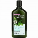 Avalon Organics, コンディショナー、頭皮のトリートメント ティーツリー、11 oz (312 g)