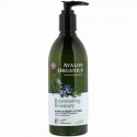 Avalon Organics, Hand & Body Lotion, Rejuvenating Rosemary, 12 oz (340 g) (Discontinued Item)
