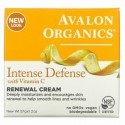 Avalon Organics, ビタミンCリニューアルクリーム入りインテンス・ディフェンス、2 oz (57 g)