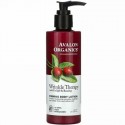 Avalon Organics, CoQ10＆ローズヒップ配合のしわセラピー, ファーミングボディローション（Firming Body Lotion）, 8オンス（227 g）