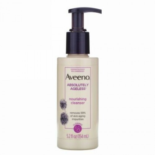Aveeno, アブソルートリーエイジレス、滋養クレンザー、5.2液量オンス (154 ml)