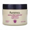 Aveeno, アブソルートリーエイジレス、回復ナイトクリーム、1.7オンス (48 g)