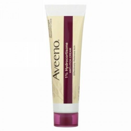 Aveeno, アクティブナチュラルズ, ヒドロコルチゾン 1%, かゆみ止めクリーム, 1 オンス (28 g)