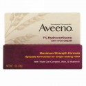 Aveeno, アクティブナチュラルズ, ヒドロコルチゾン 1%, かゆみ止めクリーム, 1 オンス (28 g)