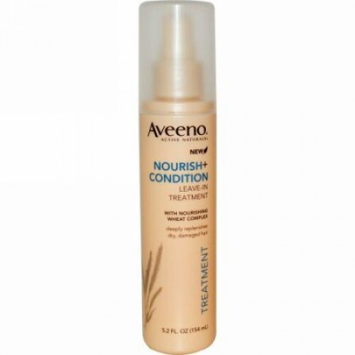 Aveeno, Active Naturals, Nourish + Condition, Leave-In Treatment, 5.2 fl oz (154 ml) (Discontinued Item)