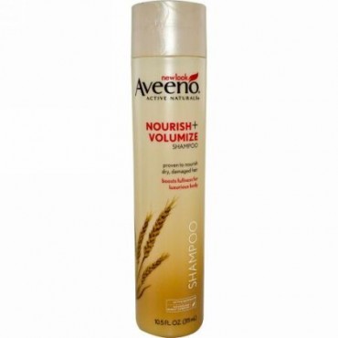 Aveeno, Active Naturals, Nourish+, Volumize Shampoo, 10.5 fl oz (Discontinued Item)
