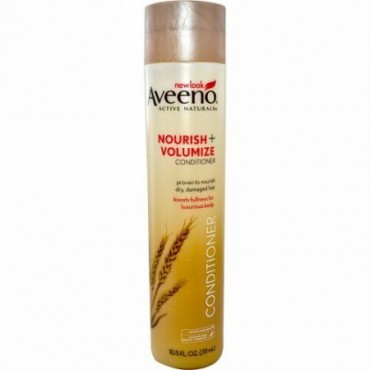Aveeno, Active Naturals, Nourish+, Volumize Conditioner, 10.5 fl oz (Discontinued Item)