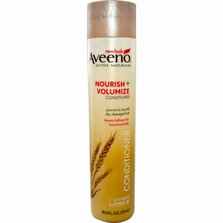 Aveeno, Active Naturals, Nourish+, Volumize Conditioner, 10.5 fl oz (Discontinued Item)