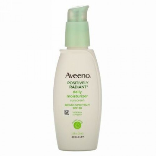 Aveeno, Active Naturals, Positively Radiant Daily Moisturizer, SPF30, 2.5 fl oz