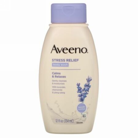 Aveeno, Active Naturals, Stress Relief Body Wash, 12 fl oz