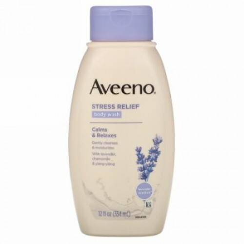 Aveeno, Active Naturals, Stress Relief Body Wash, 12 fl oz