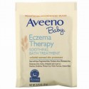Aveeno, ベビー、湿疹治療、症状を緩和するバストリートメント、無香料、5バスパック、3.75オンス(106 g)