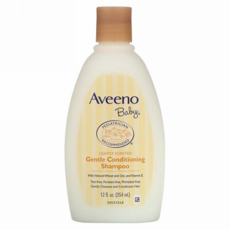 Aveeno, ベビー, やさしいコンディショニングシャンプー, 微香, 12 fl oz (354 ml) (Discontinued Item)