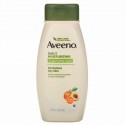 Aveeno, アクティブナチュラル、デイリーモイスチャライジング・ヨーグルト・ボディウォッシュ、アプリコット＆ハニー、18 液体 オンス（532 ml）