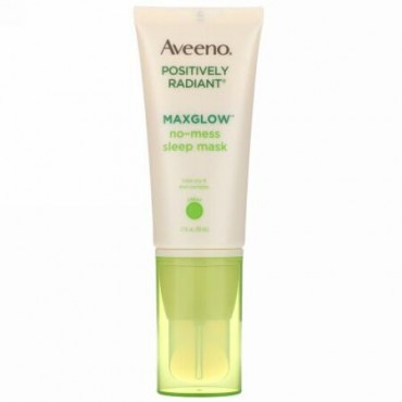 Aveeno, すてきな輝き、MaxGlowよごれないスリープマスク、1.7 fl oz (50 ml)