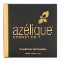 Azelique, 固形パウダーサテンファンデーション、ミディアム、動物実験なし、認定ビーガン、0.35オンス（10g） (Discontinued Item)