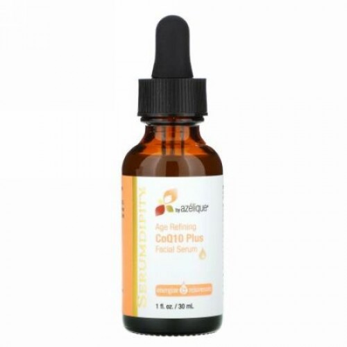 Azelique, セラムディピティ、エイジングケアCoQ10プラス、フェイシャルセラム、1液量オンス(30ml)