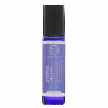 BCL, Be Care Love, エッセンシャルオイルアロマテラピーロールオン、ストレス緩和、0.34液量オンス (10 ml) (Discontinued Item)