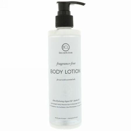 BCL, Be Care Love, 無香料ボディローション、8液量オンス (240 ml) (Discontinued Item)