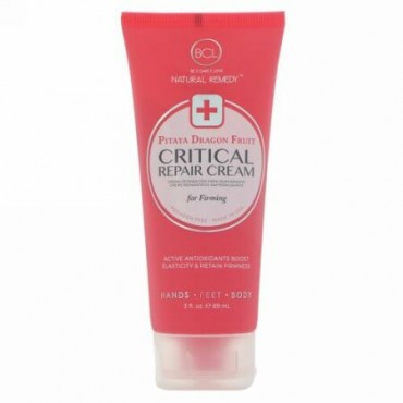 BCL, Be Care Love, ナチュラル レメディー、クリニカル リペア クリーム、ピタヤ・ドラゴンフルーツ、3 fl oz (89 ml) (Discontinued Item)