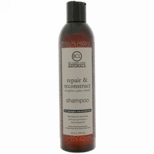 BCL, Be Care Love, ナチュラルズ、リペア&リコンストラクト、シャンプー、10オンス (295 ml) (Discontinued Item)
