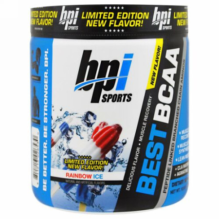 BPI Sports, ベストBCAA、限定版、レインボーアイス、300g (Discontinued Item)