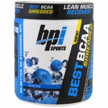 BPI Sports, ベストBCAA小片、リーンマッスル回復フォーミュラ、ブルーラズ、9.7オンス (275 g) (Discontinued Item)