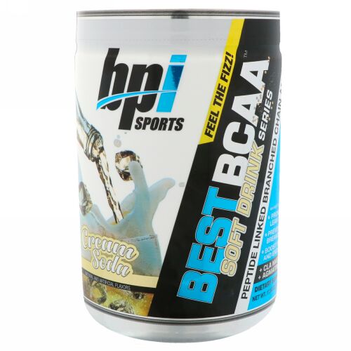 BPI Sports, ベストBCAAソフトドリンクシリーズ、クリームソーダ、11.64 oz (330 g) (Discontinued Item)