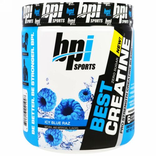 BPI Sports, Best Creatine, Icy Blue Raz, 10.58 oz (300 g)