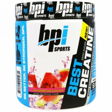 BPI Sports, Best Creatine Pro Strength Creatine Blend, Watermelon Cooler 10.58 oz (300 g) (Discontinued Item)