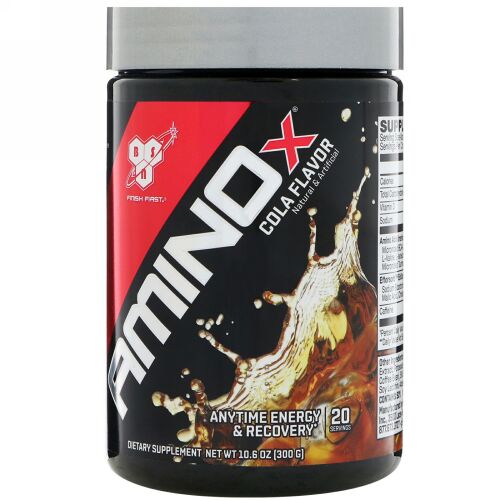 BSN, アミノX、コーラ味、10.6 oz (300 g) (Discontinued Item)
