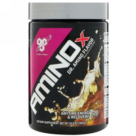 BSN, AminoX, Dr. Amino Flavor, 10.6 (300 g) (Discontinued Item)