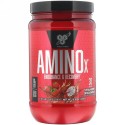 BSN, AminoX（アミノX）、持久力と回復力、ストロベリードラゴンフルーツ、435g（15.3オンス）