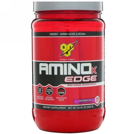 BSN, アミノXエッジ、スイカ、14.81 oz (420 g) (Discontinued Item)