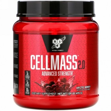 BSN, セルマス2.0、アドバンストストレングス、ポストワークアウト、北極ベリー味、495g（1.09lbs）