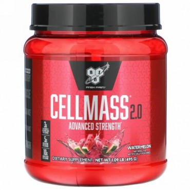 BSN, セルマス2.0、アドバンストストレングス、ポストワークアウト、スイカ味、495g（1.09lbs）