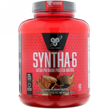 BSN, Syntha-6, Ultra Premium Protein Matrix, Powder Drink Mix, Chocolate Peanut Butter