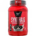 BSN, Syntha-6, Protein Powder Drink Mix, Cookies and Cream, 2.91 lbs (1.32 kg)
