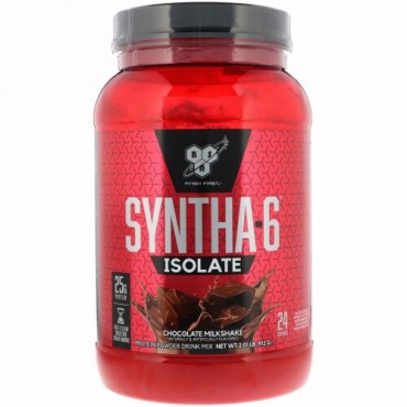 BSN, シンサ-6アイソレート、 プロテインパウダードリンクミックス、 チョコレートミルクシェーク、 2.01ポンド (912 g)