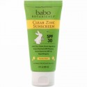Babo Botanicals, Clear Zinc Sunscreen, 30 SPF, Summer Scent, 3 fl oz (89 ml) (Discontinued Item)